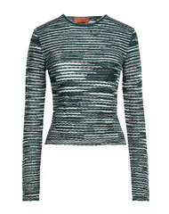 ミッソーニ レディース トップス シャツ プルオーバー MISSONI Dark Green グリーンのサムネイル