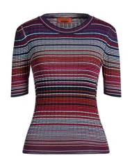 ミッソーニ レディース トップス シャツ プルオーバー MISSONI Navy ネイビーのサムネイル