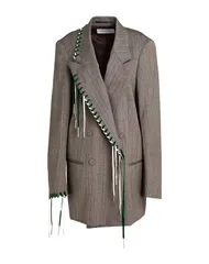 ドリス・ヴァン・ノッテン レディース アウター ジャケット・ブルゾン テーラードジャケット DRIES VANOTEN Gray グレーのサムネイル