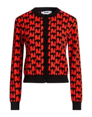 エムエスジイエム レディース アウター カーディガン MSGM Tomato Red レッドのサムネイル
