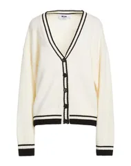 エムエスジイエム レディース アウター カーディガン MSGM Off White オフホワイトのサムネイル