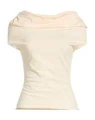 リックオウエンス レディース トップス Tシャツ RICK OWENS Ivory アイボリーのサムネイル