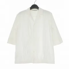 ニールバレット Neil Barrett 21SS LOOSE FIT REGULAR LENGTH オープンカラーシャツ 開襟シャツ 半袖 03 ホワイト 白 BCM938C G060C 国内正規のサムネイル