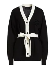 カール ラガーフェルド レディース アウター カーディガン KARLAGERFELD Black ブラックのサムネイル