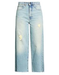 トーテム レディース ボトムス デニムパンツ ストレートレッグ TOTEME Blue ブルー