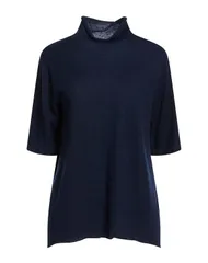 マジェスティック レディース アウター ニット・セータートルネック MAJESTIC FILATURES Midnight Blue ブルーのサムネイル
