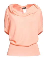 リュージョー レディース アウター ニット・セータートルネック LIU JO Salmon Pink ピンクのサムネイル