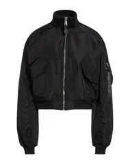 アルファインダストリーズ レディース アウター ジャケット・ブルゾン ボンバージャケット ALPHA INDUSTRIES Black ブラックのサムネイル