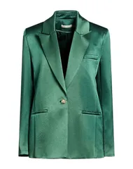 アリス アンド オリビア レディース アウター ジャケット・ブルゾン テーラードジャケット ALICE OLIVIA Dark Green グリーンのサムネイル