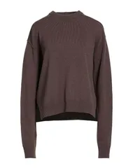 リックオウエンス レディース アウター カーディガン カシミヤニット RICK OWENS Dark Brown ブラウンのサムネイル
