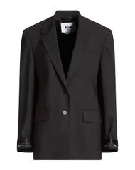 エムエスジイエム レディース アウター ジャケット・ブルゾン テーラードジャケット MSGM Black ブラックのサムネイル
