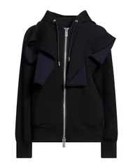 サカイ レディース アウター パーカー・スウェット SACAI Black ブラックのサムネイル