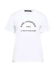 カール ラガーフェルド レディース トップス Tシャツ KARLAGERFELD White ホワイトのサムネイル