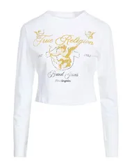 トゥルーレリジョン レディース トップス Tシャツ TRUE RELIGION White ホワイトのサムネイル