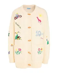 マザー レディース アウター カーディガン MOTHER Off White オフホワイトのサムネイル