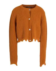 ヴェルサーチ レディース アウター カーディガン VERSACE Camel キャメルのサムネイル