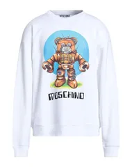 モスキーノ メンズ アウター パーカー・スウェット MOSCHINO White ホワイトのサムネイル