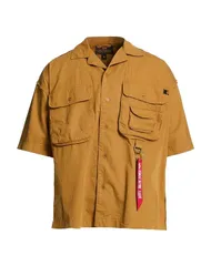 アルファインダストリーズ メンズ トップス シャツ ALPHA INDUSTRIES Camel キャメルのサムネイル