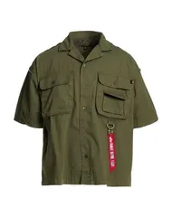 アルファインダストリーズ メンズ トップス シャツ ALPHA INDUSTRIES Military Green グリーンのサムネイル