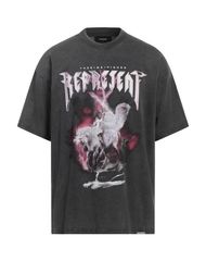 リプレゼント メンズ トップス Tシャツ REPRESENT Charcoal チャコール