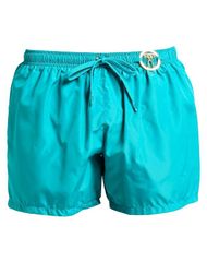 Moschino Men's Swimwear Shorts - Turquoise Blue