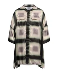 リックオウエンス メンズ トップス シャツ RICK OWENS Military Green グリーンのサムネイル