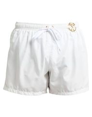 Moschino Men's Swimwear Half Pants/Shorts, White