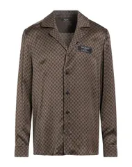 バルマン メンズ トップス シャツ BALMAIN Khaki カーキのサムネイル