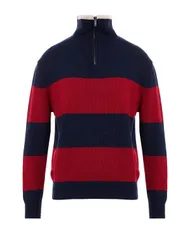 ダニエル フィエゾリ メンズ アウター ニット・セータートルネック DANIELE FIESOLI Midnight Blue ブルーのサムネイル