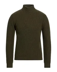 ダニエル フィエゾリ メンズ アウター ニット・セータートルネック DANIELE FIESOLI Military Green グリーンのサムネイル