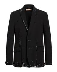 マルニ メンズ アウター ジャケット・ブルゾン MARNI Black ブラックのサムネイル
