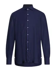 イザイア メンズ トップス シャツ ISAIA Midnight Blue ブルーのサムネイル