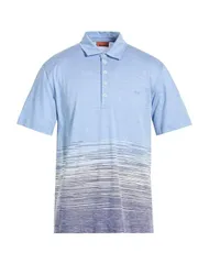 ミッソーニ メンズ トップス ポロシャツ MISSONI Sky Blue ブルーのサムネイル