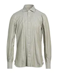 イザイア メンズ トップス シャツ ISAIA Military Green グリーンのサムネイル