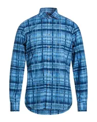 ボリオリ メンズ トップス シャツ BOGLIOLI Bright Blue ブルーのサムネイル