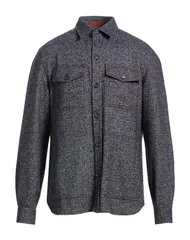 イザイア メンズ トップス シャツ ISAIA Navy ネイビーのサムネイル