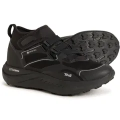 テバ レディース シューズ スニーカー Teva Trailwinder GoreTex Mid Hiking Shoes Waterproof For Women Black ブラックのサムネイル