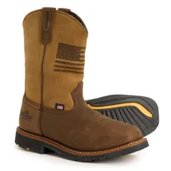 ソログッド メンズ シューズ ブーツ・レインブーツ レザー Thorogood 11 Western Work Boots Waterproof Leather Square Toe For Menのサムネイル