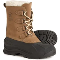 カミック レディース シューズ ブーツ・レインブーツ Kamik Alborg Pac Boots Waterproof Insulated Nubuck For Women Fosのサムネイル