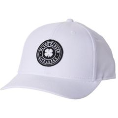 블랙 로버 남성 액세서리 모자 모자 Black Clover SP22 ND Woven Patch Baseball Cap White 화이트