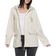 ランズエンド レディース アウター ジャケット・ブルゾン Lands End Urban Slickerain Jacket Unlined Cream クリームのサムネイル