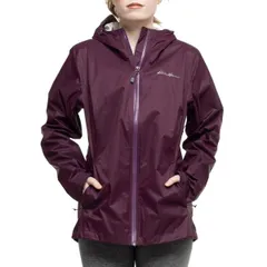 エディー バウアー レディース アウター ジャケット・ブルゾン キャップ Eddie Bauer Cloud Cap Rain Jacket Waterproof Dark Plum プラムのサムネイル