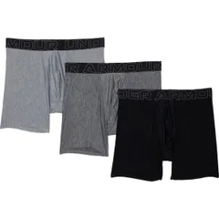 アンダーアーマー メンズ アンダーウェア ボクサーパンツ Under Armour Boxerjock PerformanceTech Boxer Briefs 3Pack 6 Multi マルチカラのサムネイル