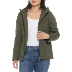 ハンター レディース アウター ジャケット・ブルゾン HUNTER Blake Short Rain Jacket Insulated Hunter Green グリーンのサムネイル