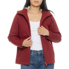 ハンター レディース アウター ジャケット・ブルゾン HUNTER Blake Short Rain Jacket Insulated Cranberryのサムネイル