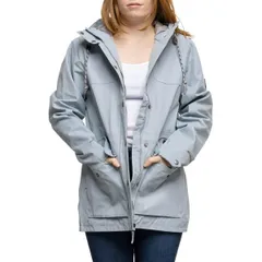 エディー バウアー レディース アウター ジャケット・ブルゾン パーカー Eddie Bauer Charly Rain Parka Waterproof Blue Smoke スモークのサムネイル