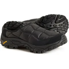 メレル レディース シューズ スリッポン・ローファー キルティング Merrell Moab 2 Quilted Slide Shoes For Women Black ブラックのサムネイル
