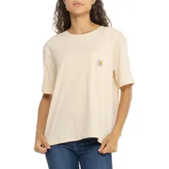 カーハート レディース トップス シャツ Carhartt 106122 TENCEL Fiber Series Loose Fit Lightweight PocketShirt Short Sleのサムネイル