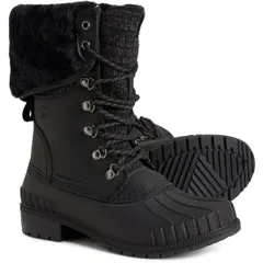 カミック レディース シューズ ブーツ・レインブーツ トール レザー Kamik Sienna 2 Leather Shearling Tall Pac Boots Waterproof Insulaのサムネイル