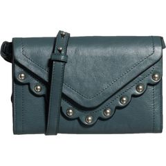 TOGA PULLA トーガプルラ レザーショルダーバッグ ポシェット グリーン 